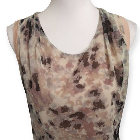 SIMPLY VERA VERA WANG BLUSH & CREAM TOP SZ.M EUC - Picture 2 of 8
